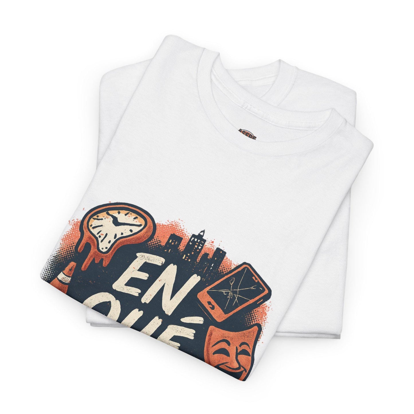 En Que Mundo? graphic tee | Spanish phrase shirt, vintage floral skull design