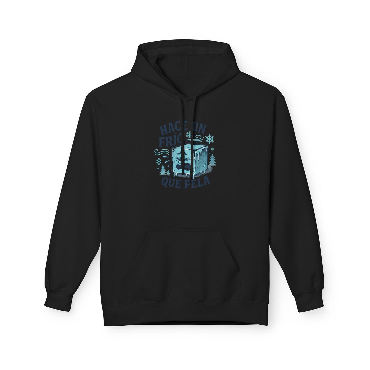 Spanish Cold Weather Hoodie, Winter Graphic Pullover