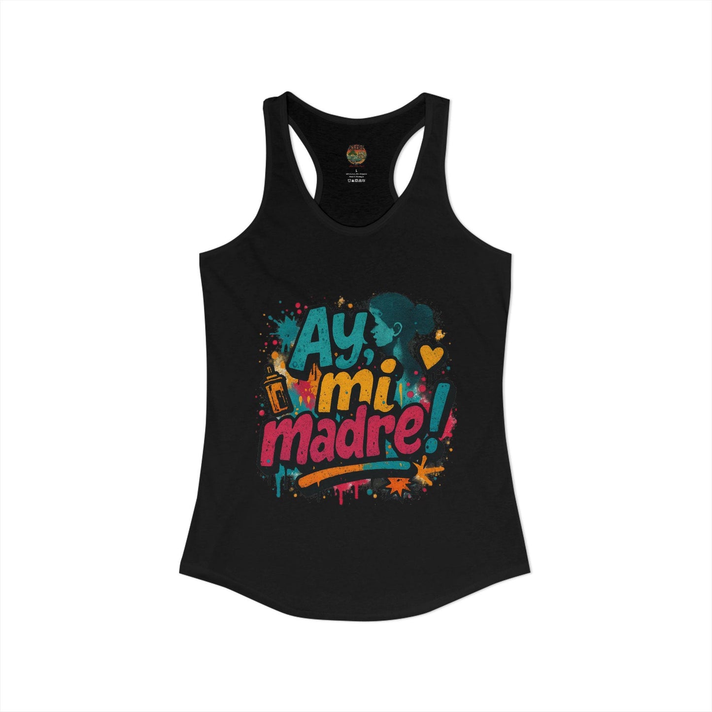 Funny Mom Tank Top, Ay mi Madre, Mother's Day Gift