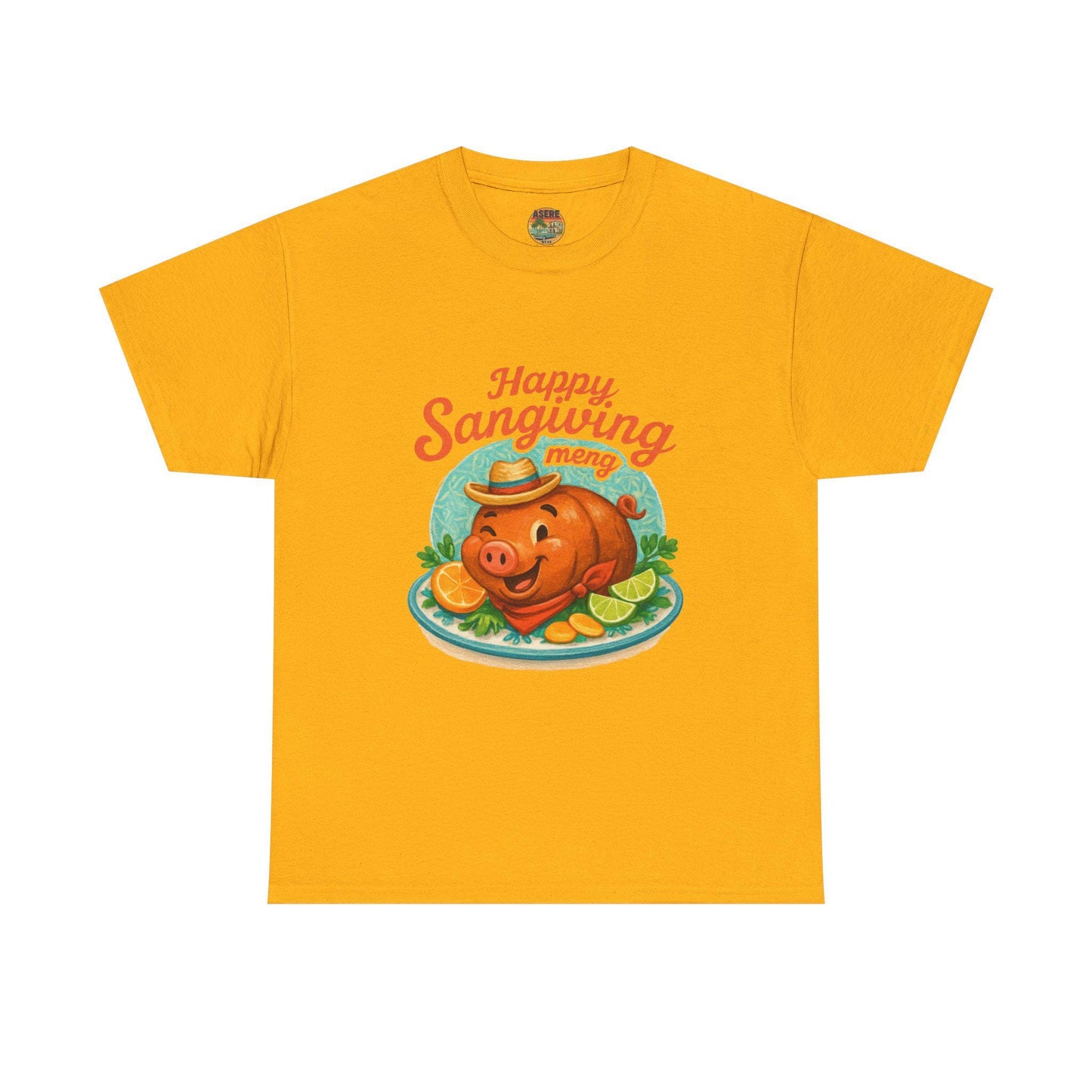 Cuban Roast Thanksgiving T-Shirt | Coffee Holiday Turkey Design